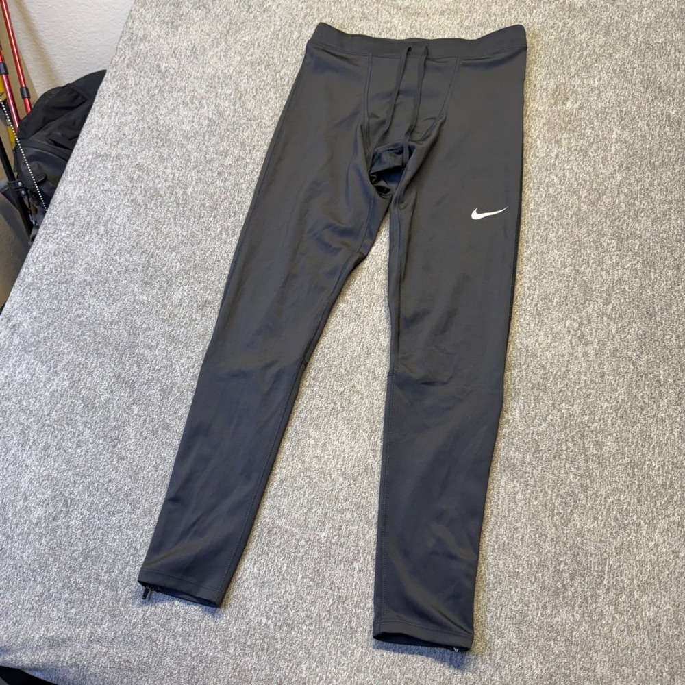 Nike Mens Dri-FIT Challenger Running Tights Black CZ8830-010 Medium
